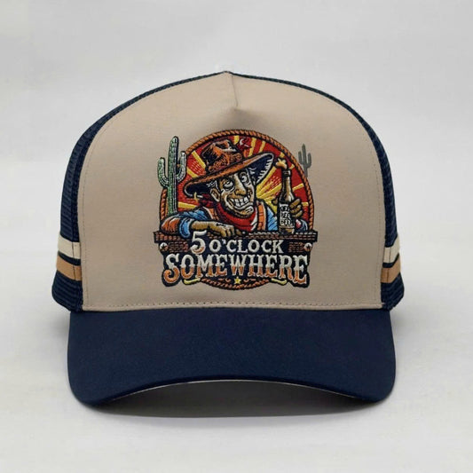 5 O’CLOCK SOMEWHERE 2.0- TRUCKER CAP