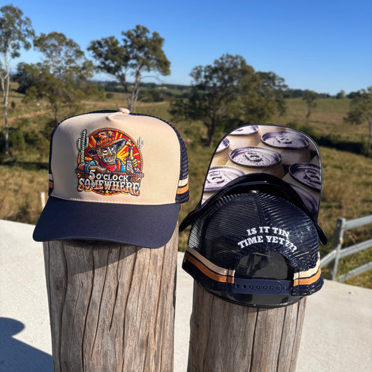 5 O’CLOCK SOMEWHERE 2.0- TRUCKER CAP