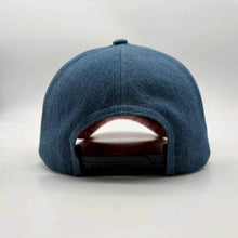 Load image into Gallery viewer, POLKA DOT DENIM TRUCKER CAP