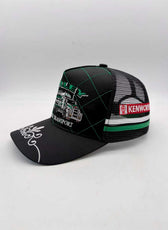 CURLEY TRANSPORT BLACK TRUCKER CAP