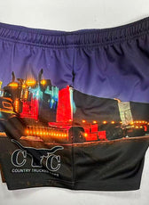 NIGHTIME HAULERS FOOTY SHORTS