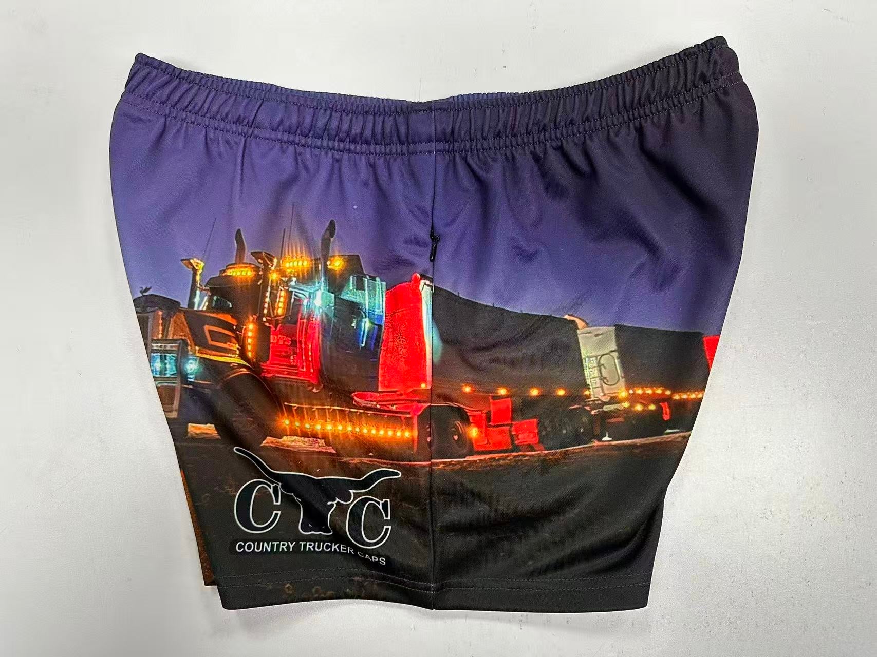 NIGHTIME HAULERS FOOTY SHORTS