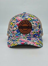 COTTAGE FLORAL TRUCKER CAP