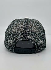 VANILLA LEOPARD TRUCKER CAP