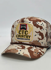 DESERT CAMO SUPER SIZE TRUCKER CAP