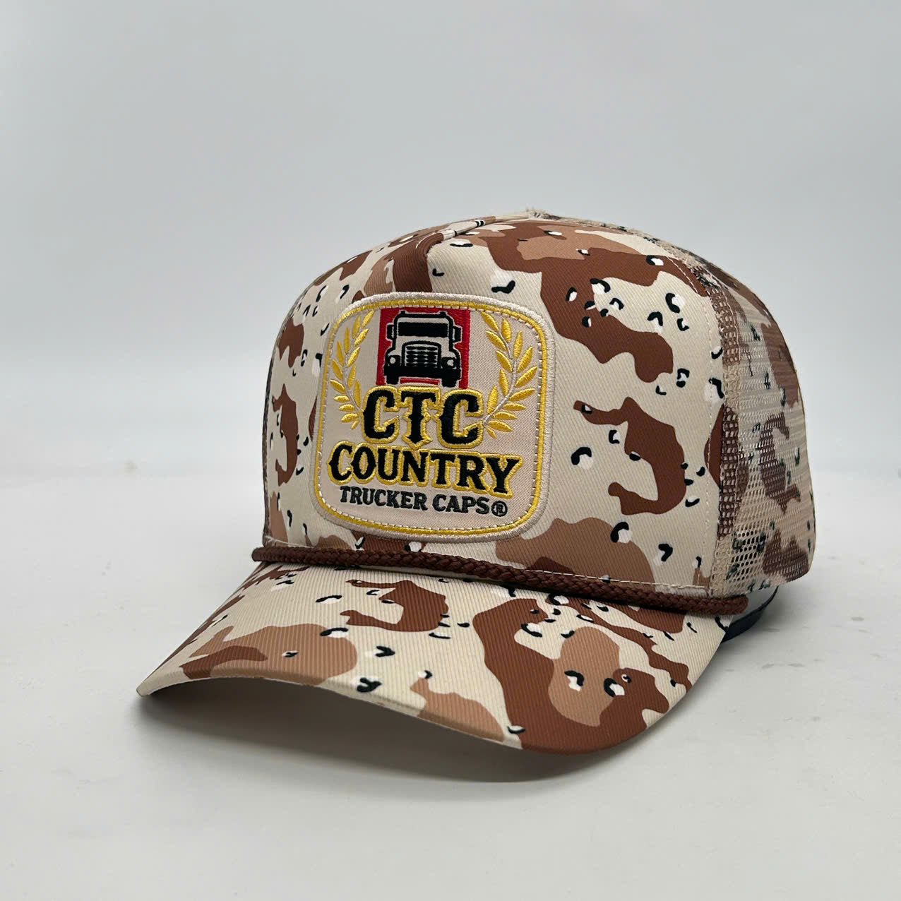 DESERT CAMO SUPER SIZE TRUCKER CAP