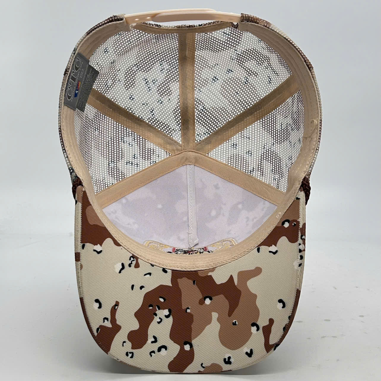 DESERT CAMO SUPER SIZE TRUCKER CAP