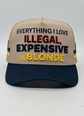 EVERYTHING I LOVE TRUCKER CAP