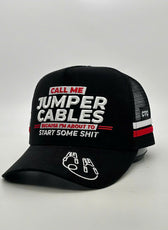JUMPER CABLE TRUCKER CAP
