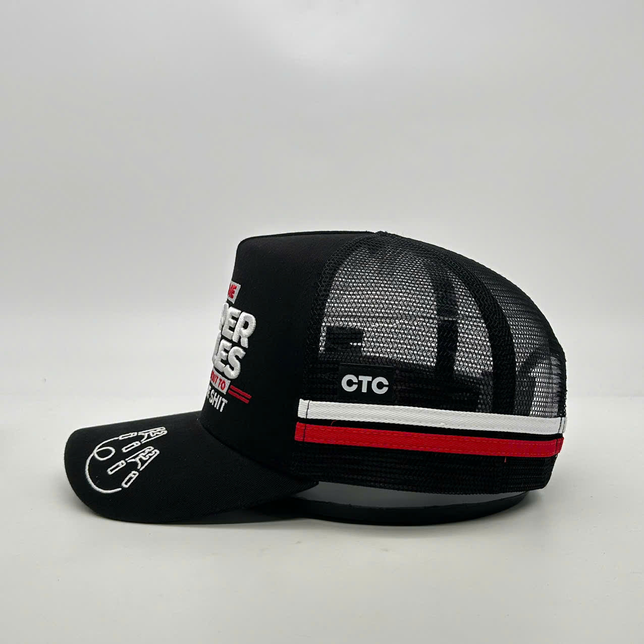JUMPER CABLE TRUCKER CAP