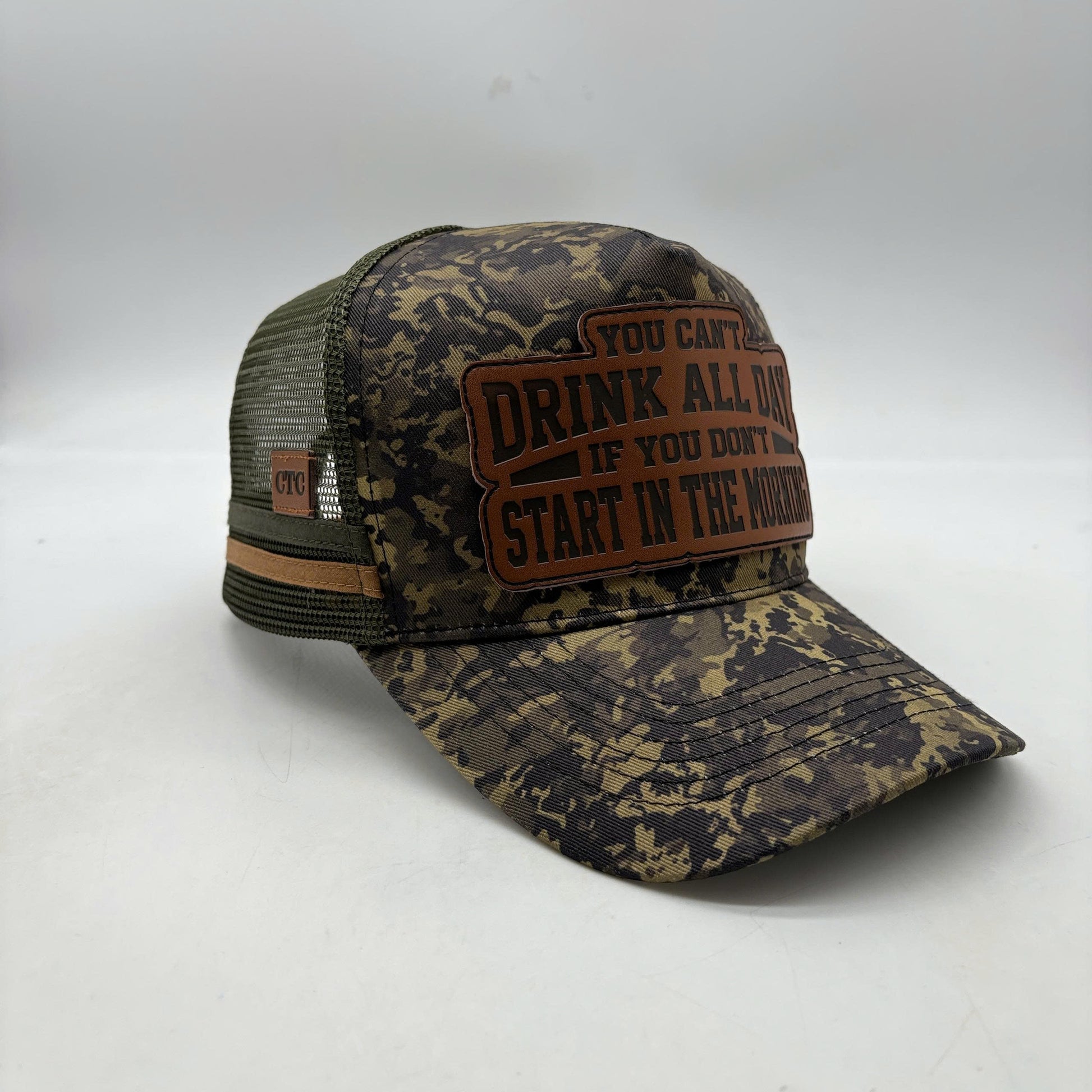 DRINK ALL DAY TRUCKER CAP