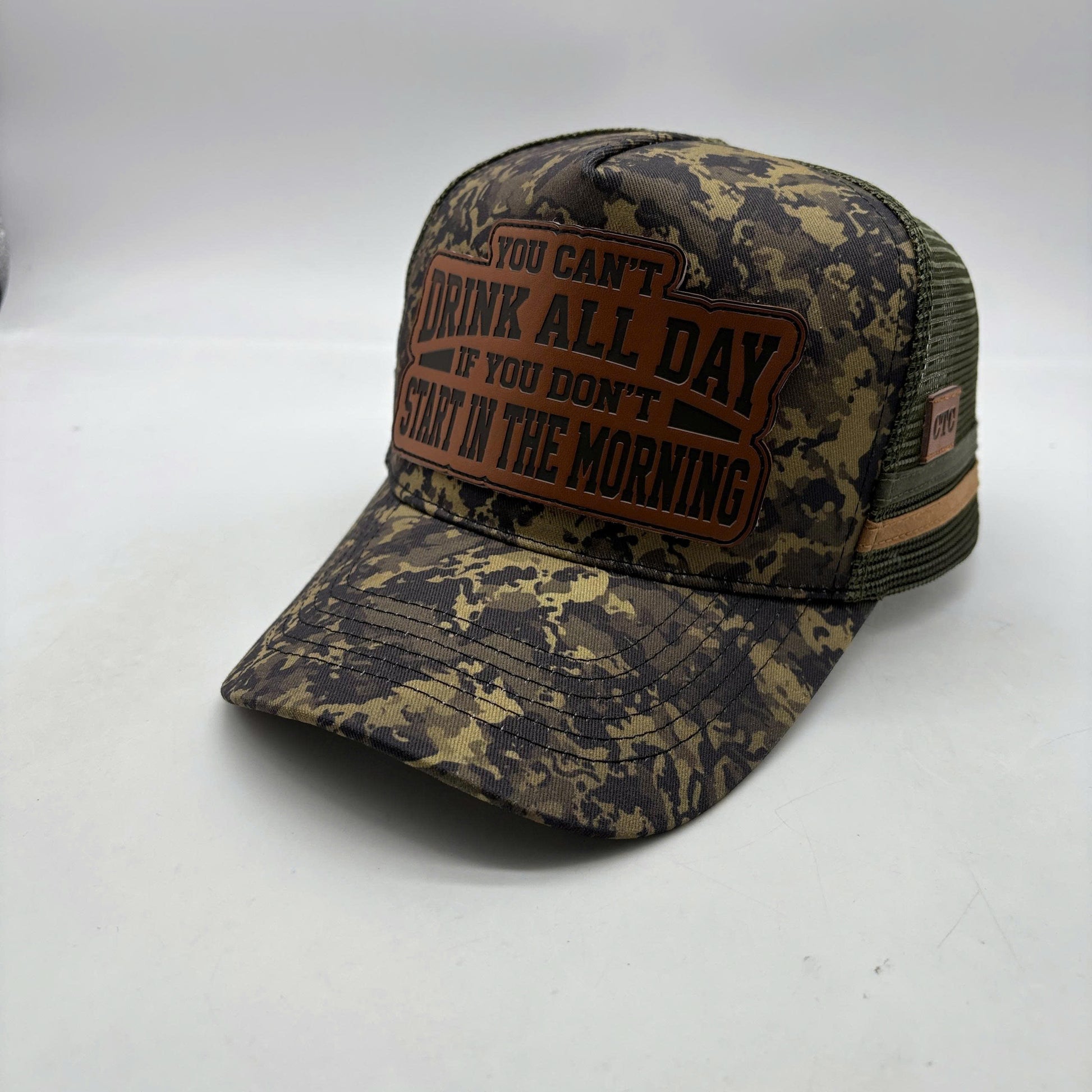 DRINK ALL DAY TRUCKER CAP
