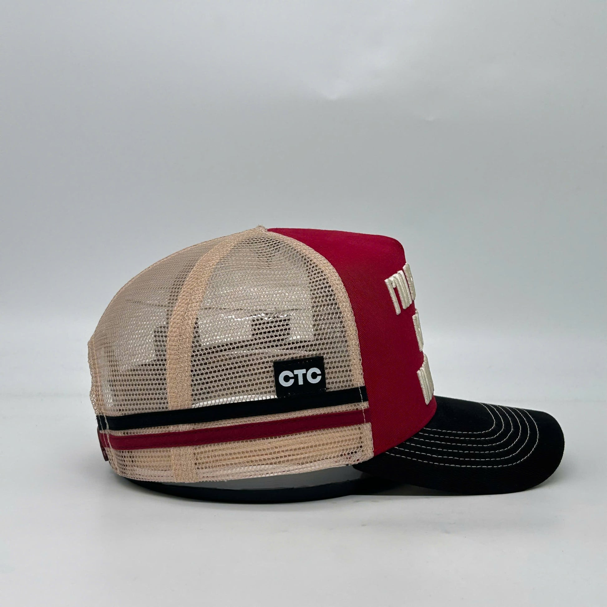 I'M FRIENDLY BUT MY WIFE ISN'T TRUCKER CAP