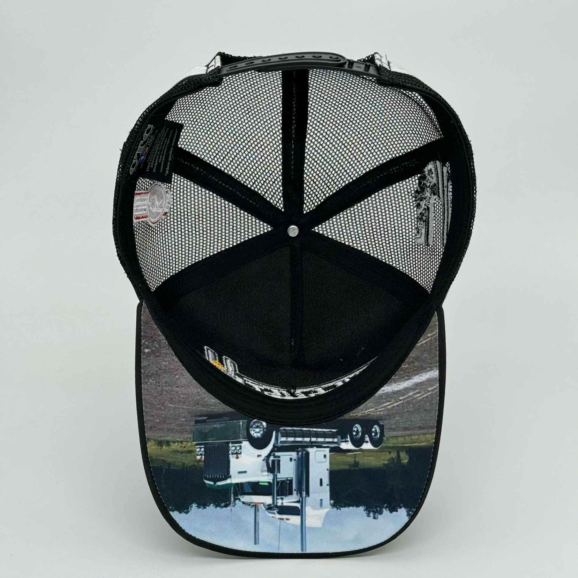 FULL TILT  BLACK TRUCKER CAP