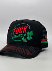 FUCK CORIANDER TRUCKER CAP