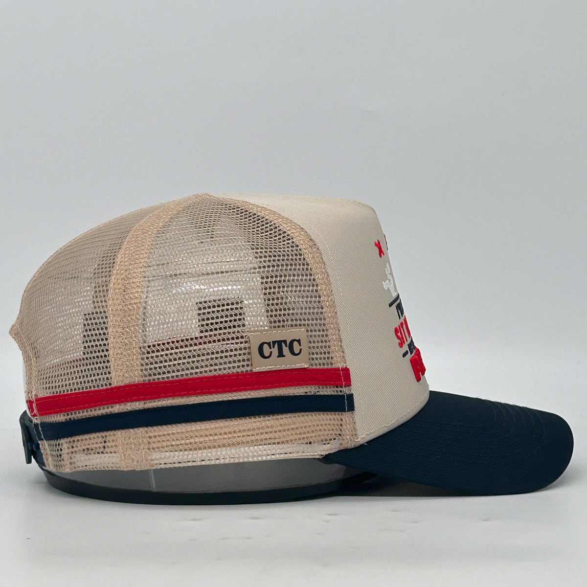 I'M NOT GOOD AT SIT UPS OR PUSH UPS BUT.....  TRUCKER CAP