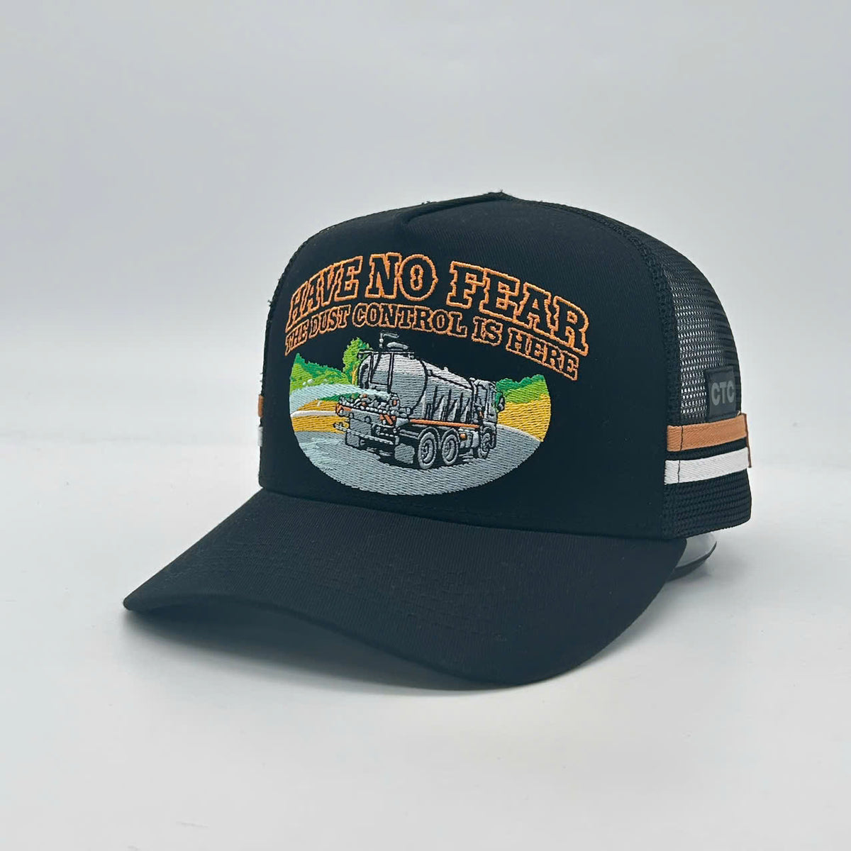 DUST CONTROL TRUCKER CAP