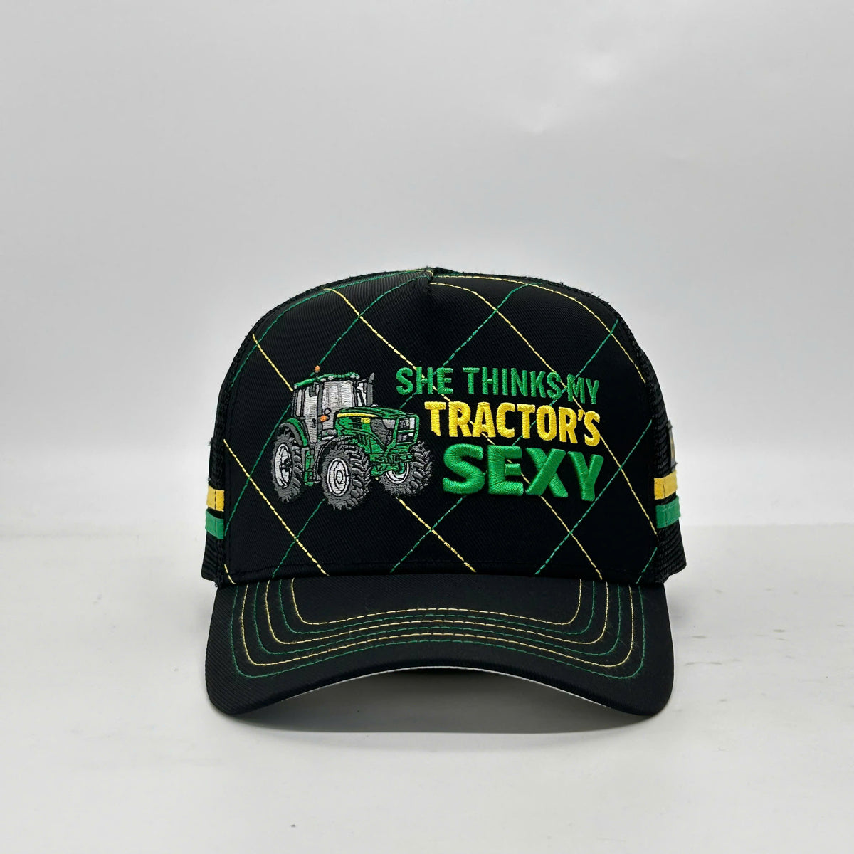 SHE THINKS MY TRACTOR'S SEXY TRUCKER CAP