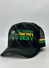 SHE THINKS MY TRACTOR'S SEXY TRUCKER CAP