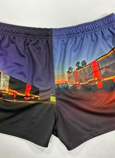NIGHTIME HAULERS FOOTY SHORTS