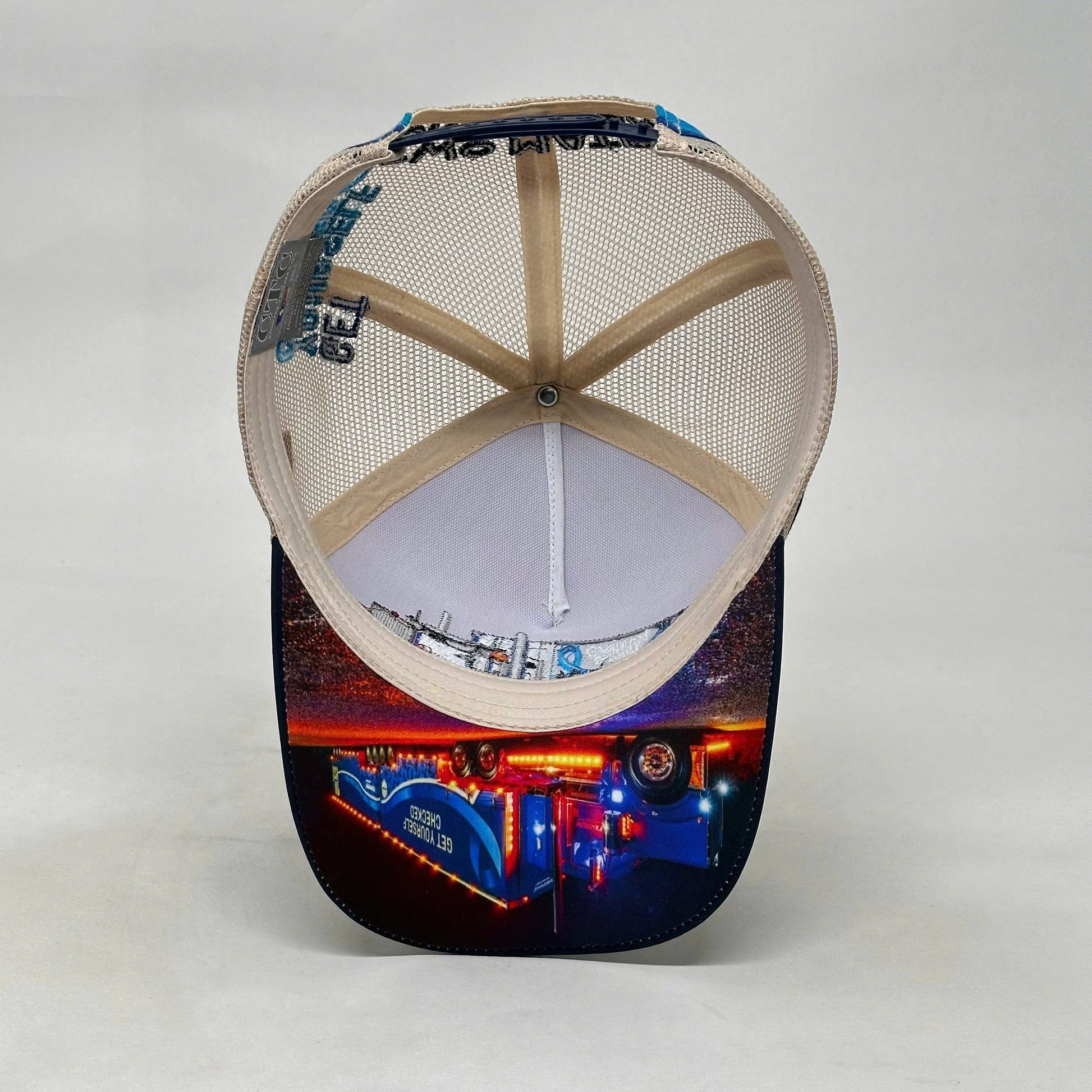 GET YOURSELF CHECKED TRUCK TRUCKER CAP