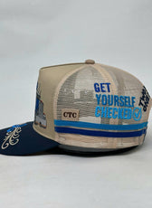 GET YOURSELF CHECKED TRUCK TRUCKER CAP