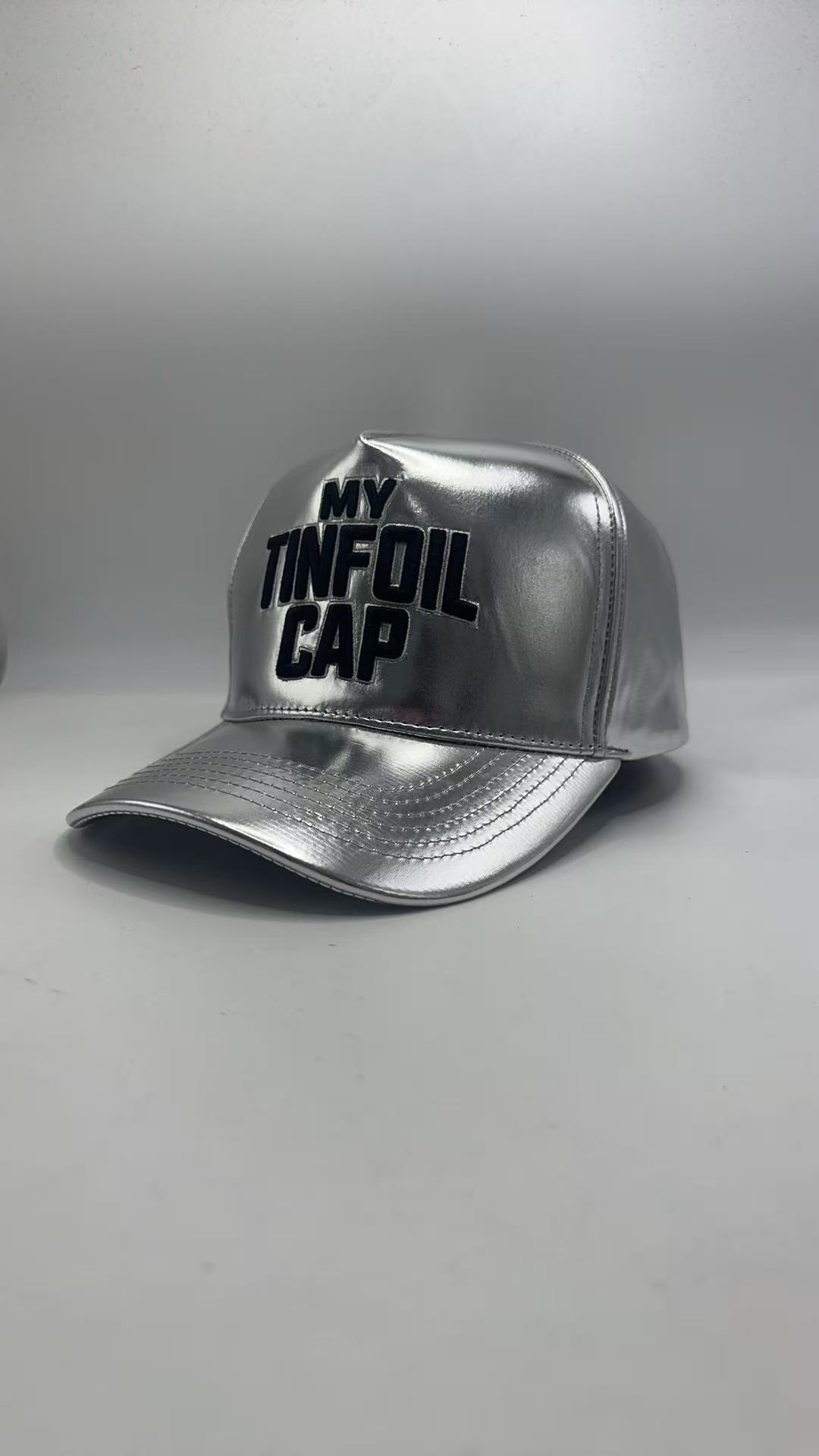 TIN FOIL TRUCKER CAP