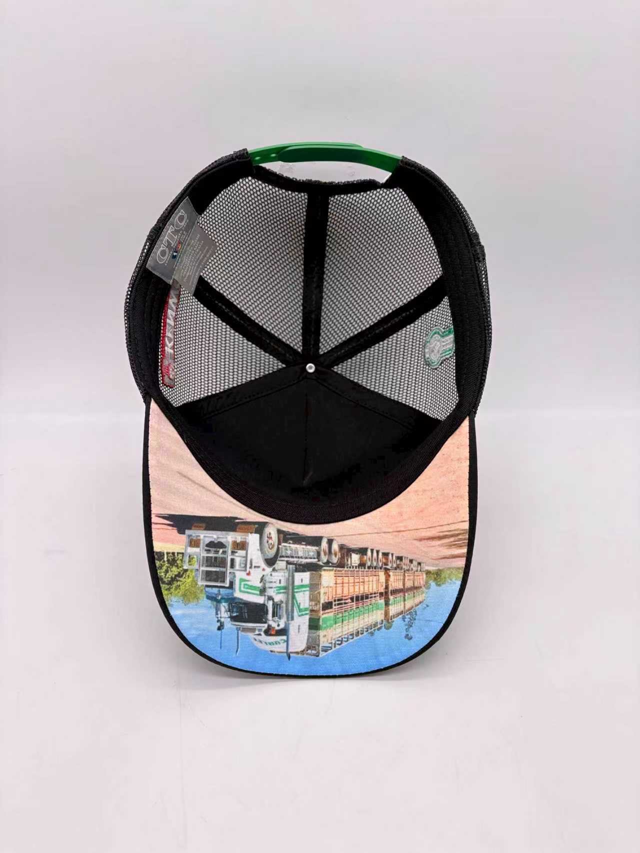 CURLEY TRANSPORT BLACK TRUCKER CAP