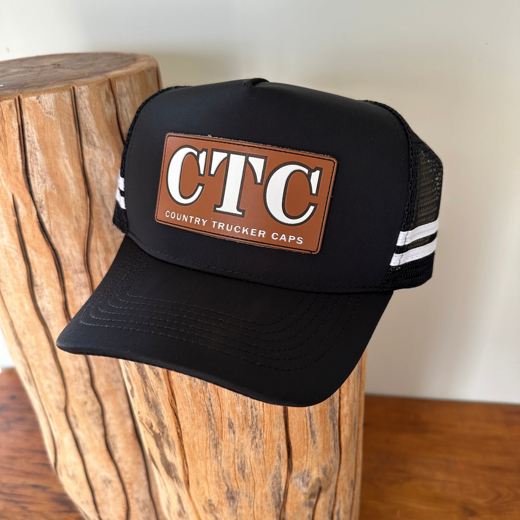 CTC Black Leather Patch