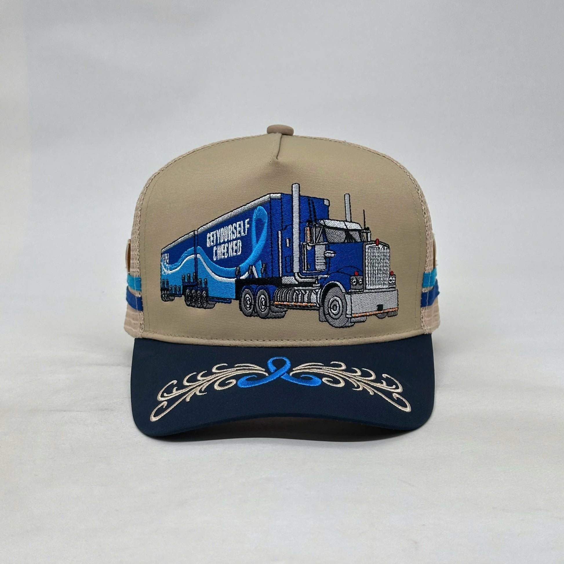 GET YOURSELF CHECKED TRUCK TRUCKER CAP