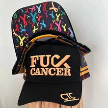 Load image into Gallery viewer, CTC FUCK CANCER TRUCKER CAP
