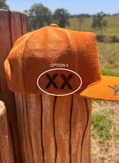 Cowhide Branded Trucker Cap