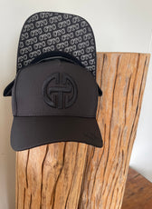 FULL FABRIC TRUCKER CAP RANGE - BLACK