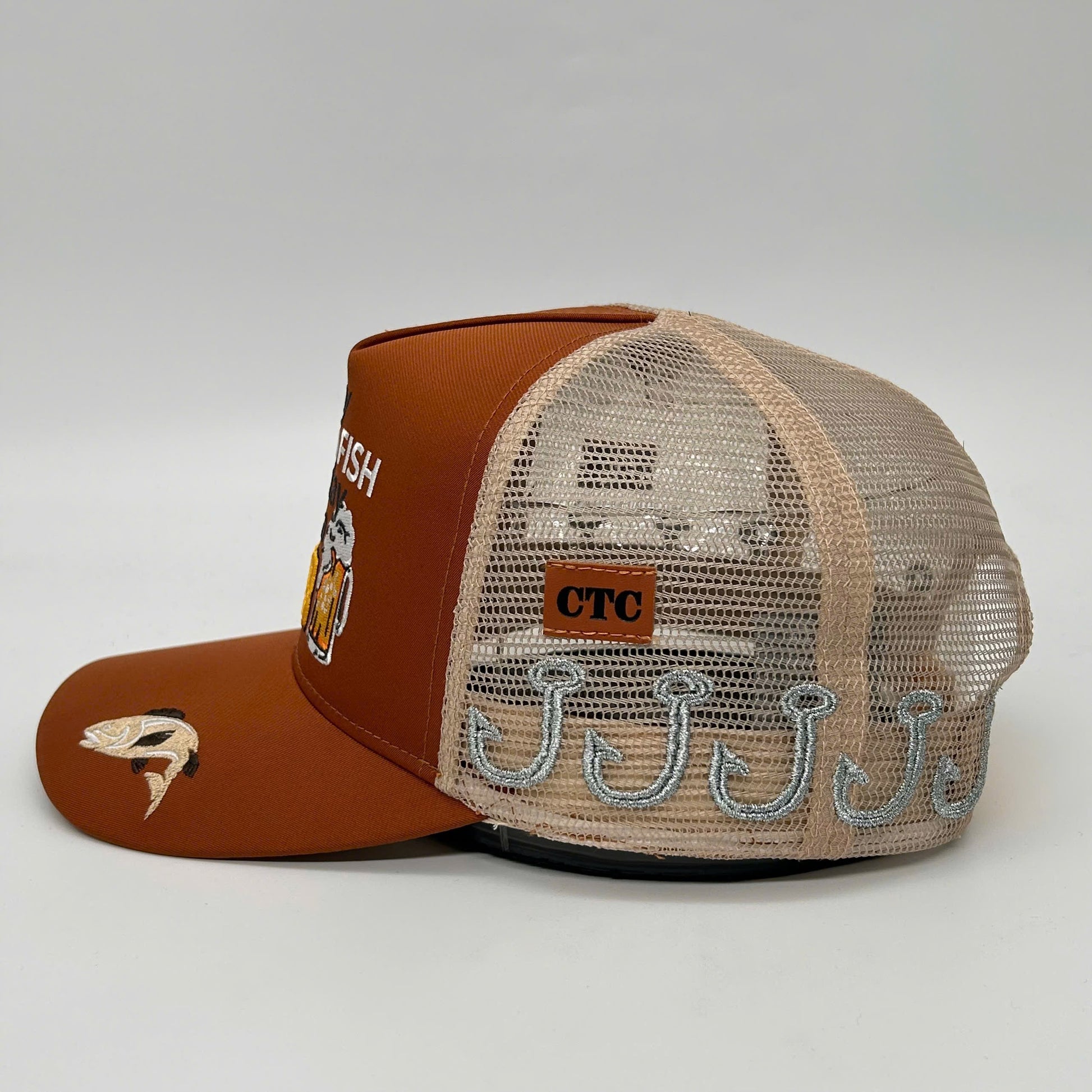 BAD DAY TO BE A FISH TRUCKER CAP