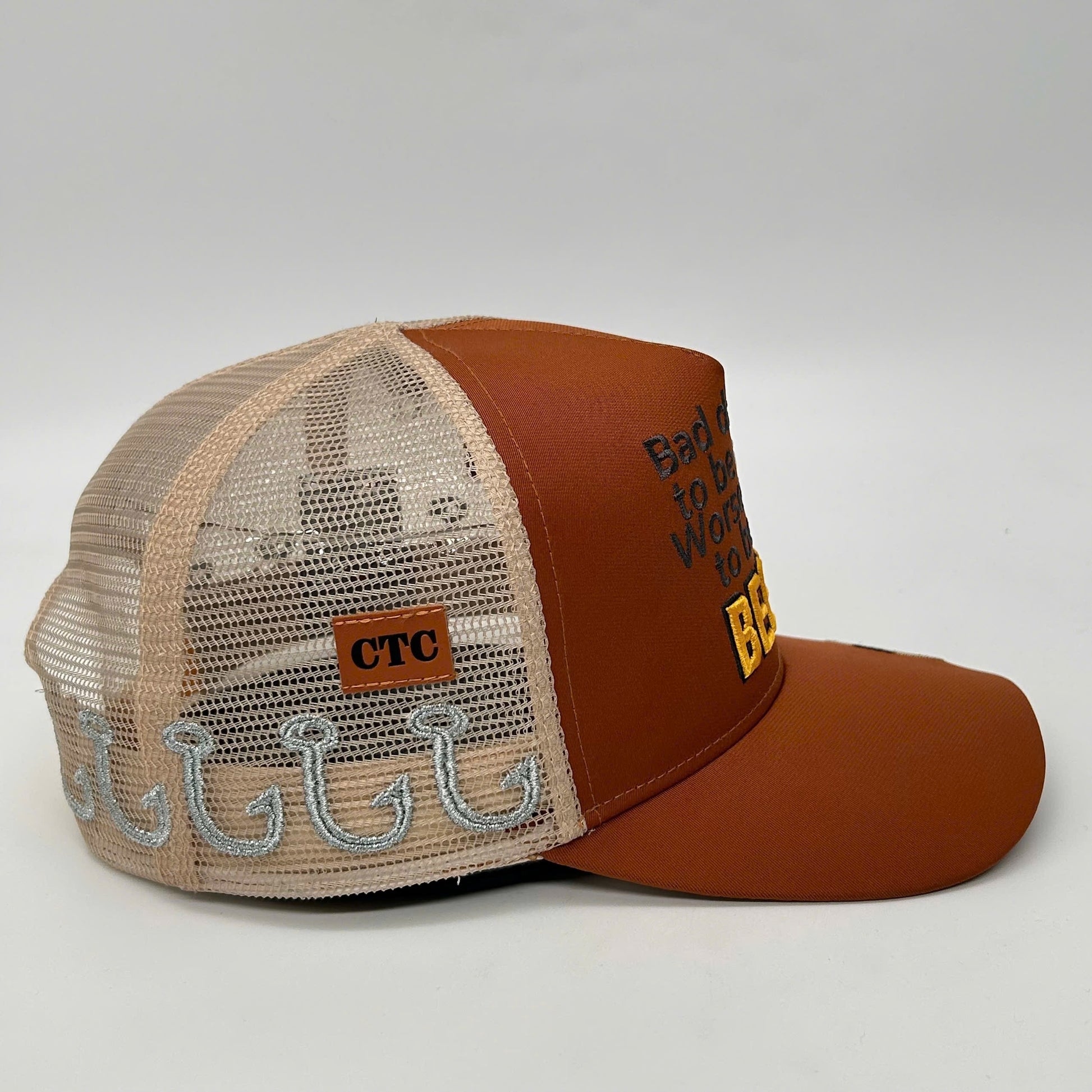 BAD DAY TO BE A FISH TRUCKER CAP