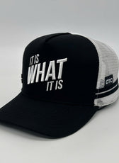 IT IS WHAT IT IS TRUCKER CAP