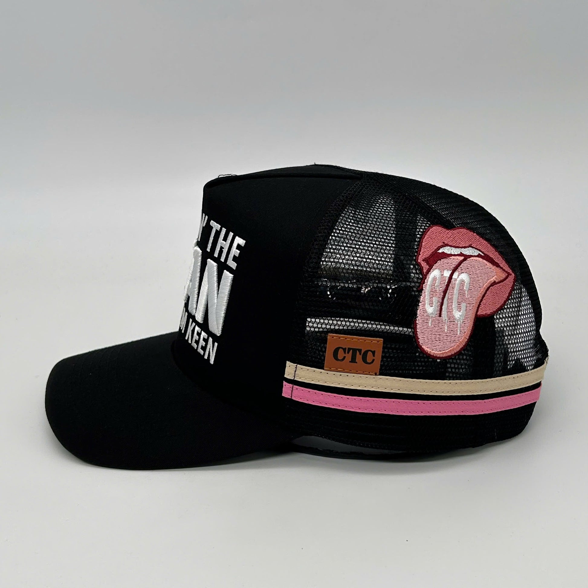 LICKIN’ THE BEAN KEEPS EM KEEN TRUCKER CAP