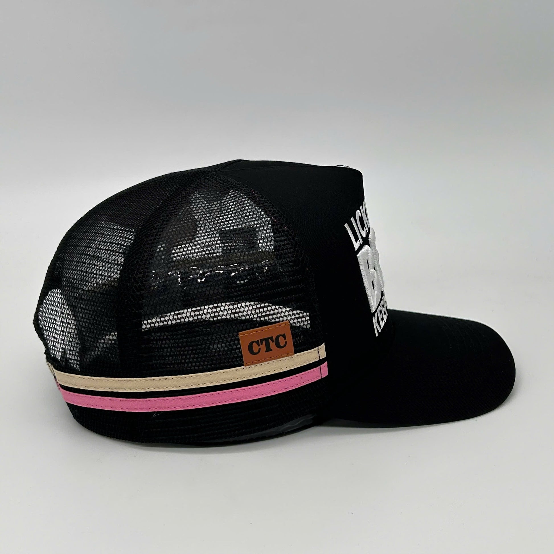 LICKIN’ THE BEAN KEEPS EM KEEN TRUCKER CAP