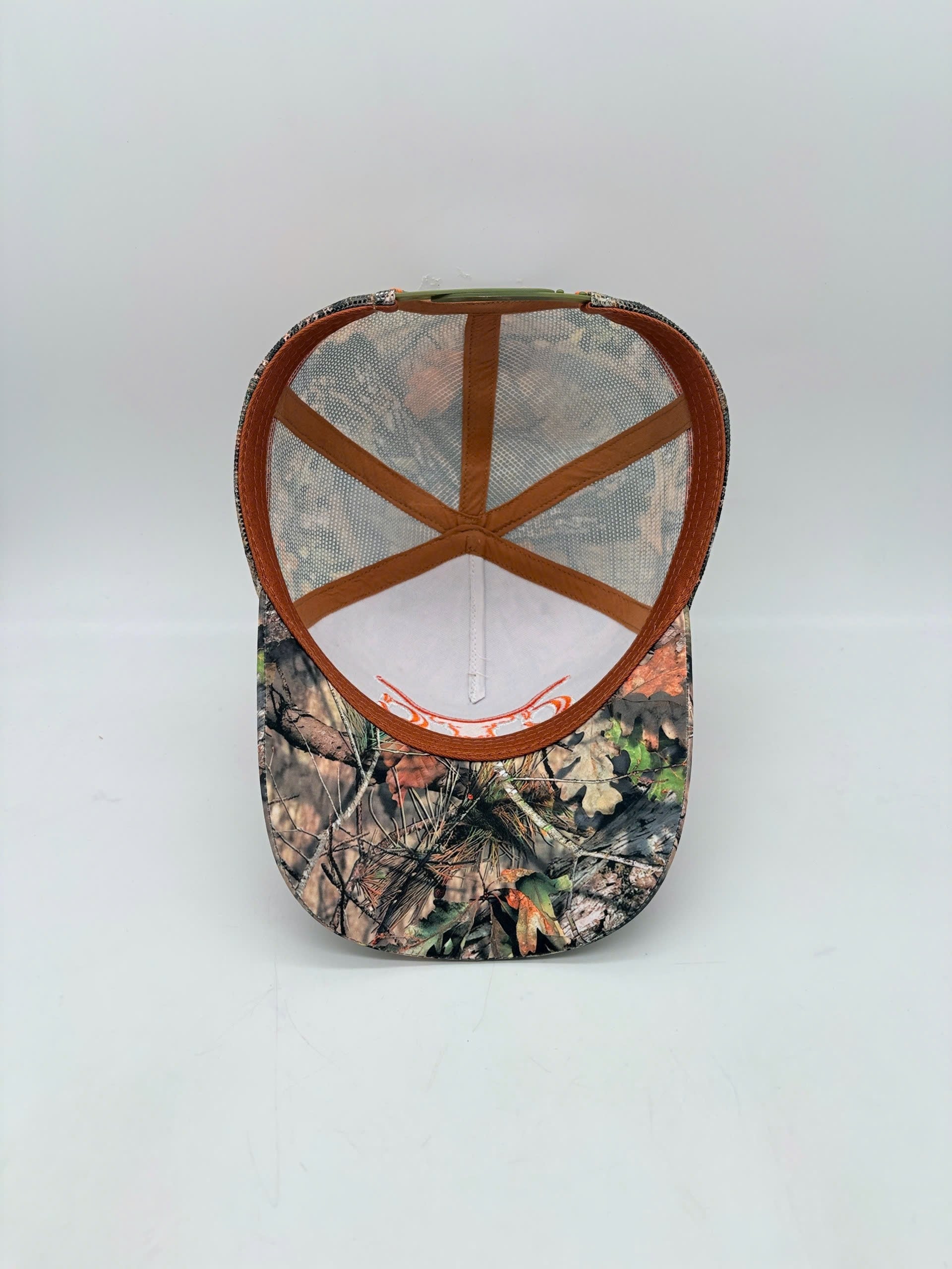 ORANGE CTC CAMOUFLAGE TRUCKER CAP