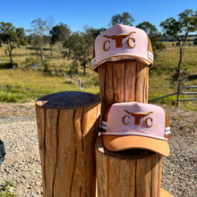 Load image into Gallery viewer, RUSTY WESTERN YOUTH TRUCKER CAP -PEACH
