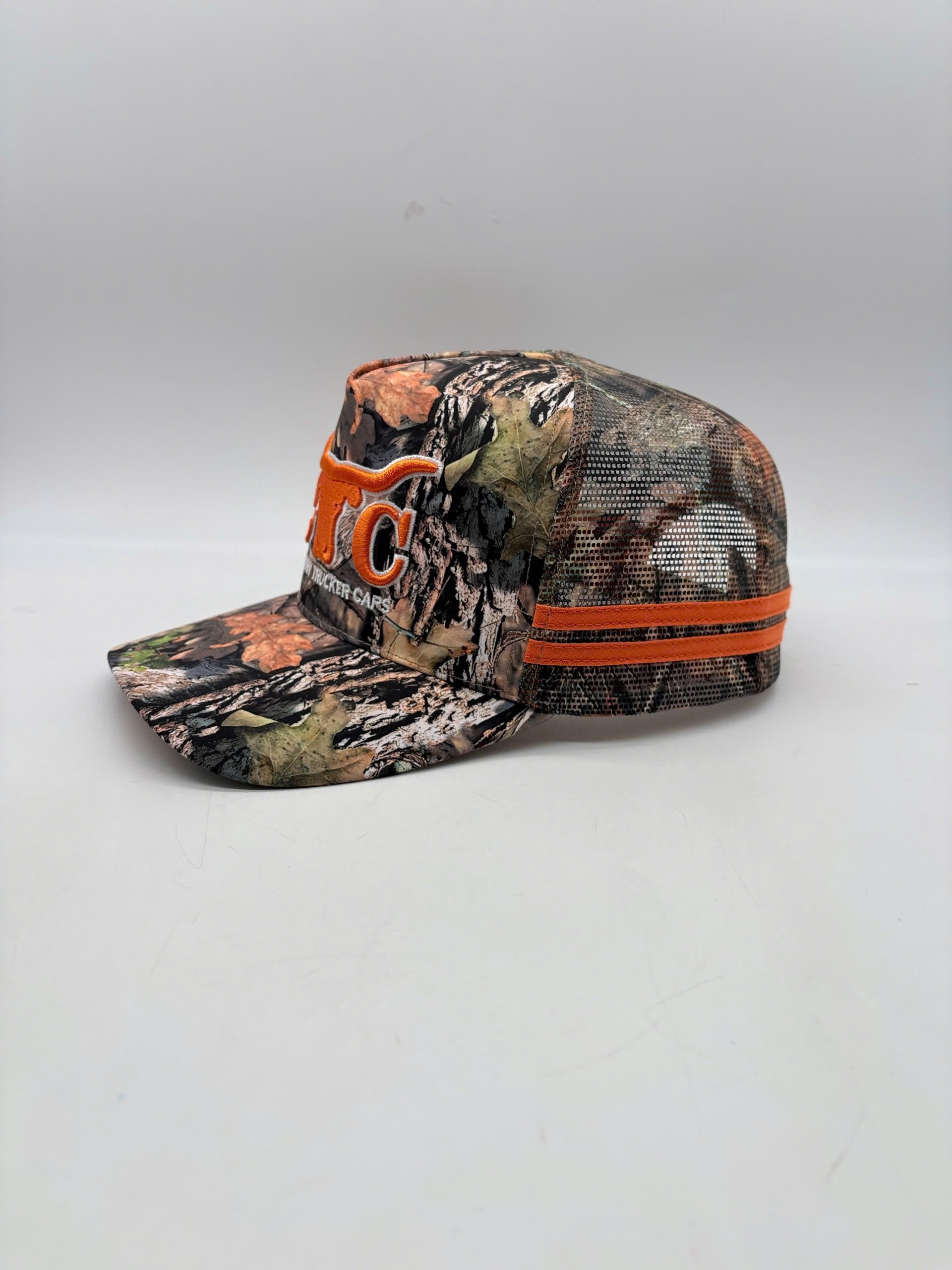 ORANGE CTC CAMOUFLAGE TRUCKER CAP