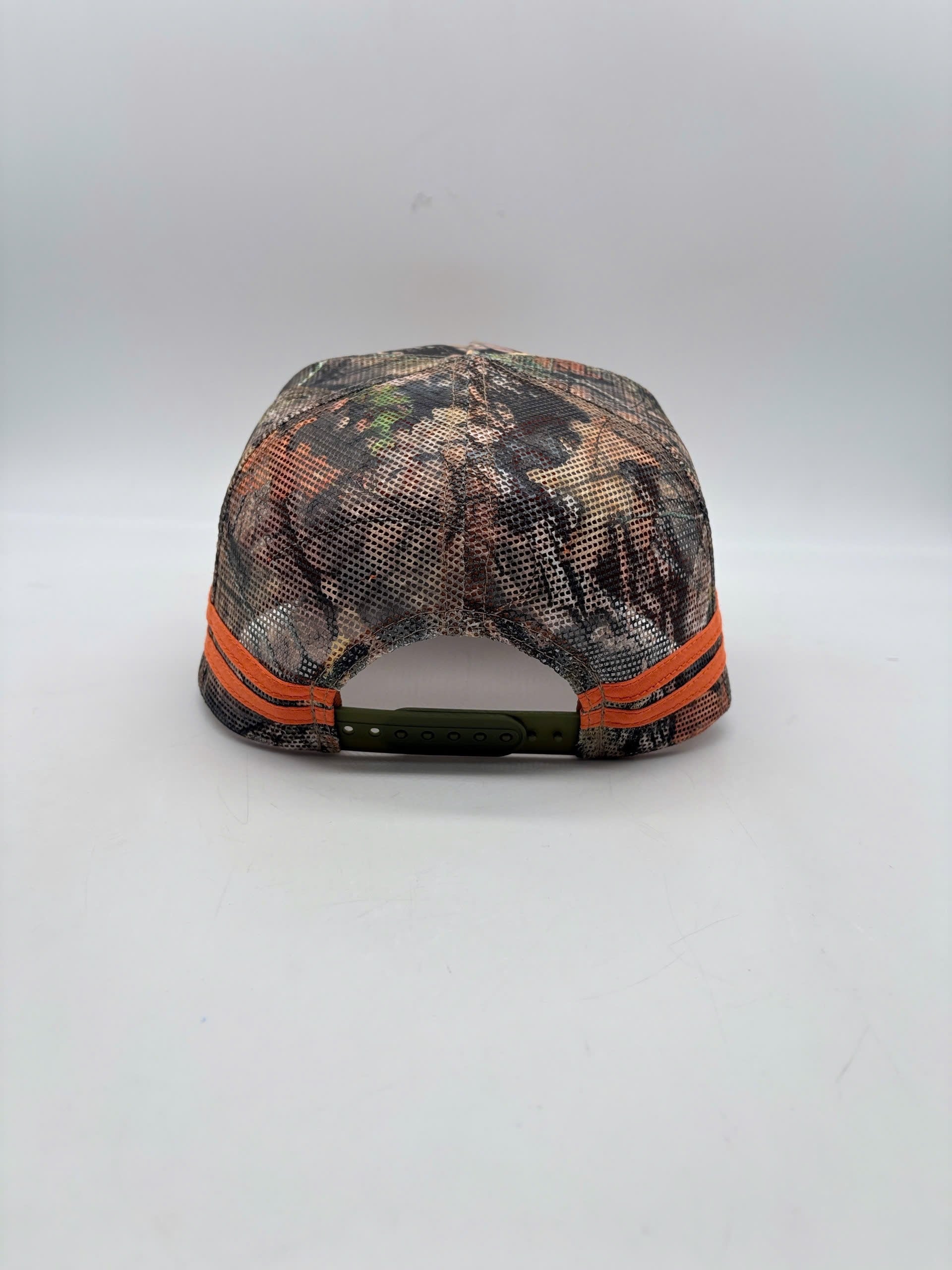 ORANGE CTC CAMOUFLAGE TRUCKER CAP
