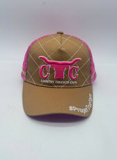 LADIES PAISLEY TRUCKER CAP