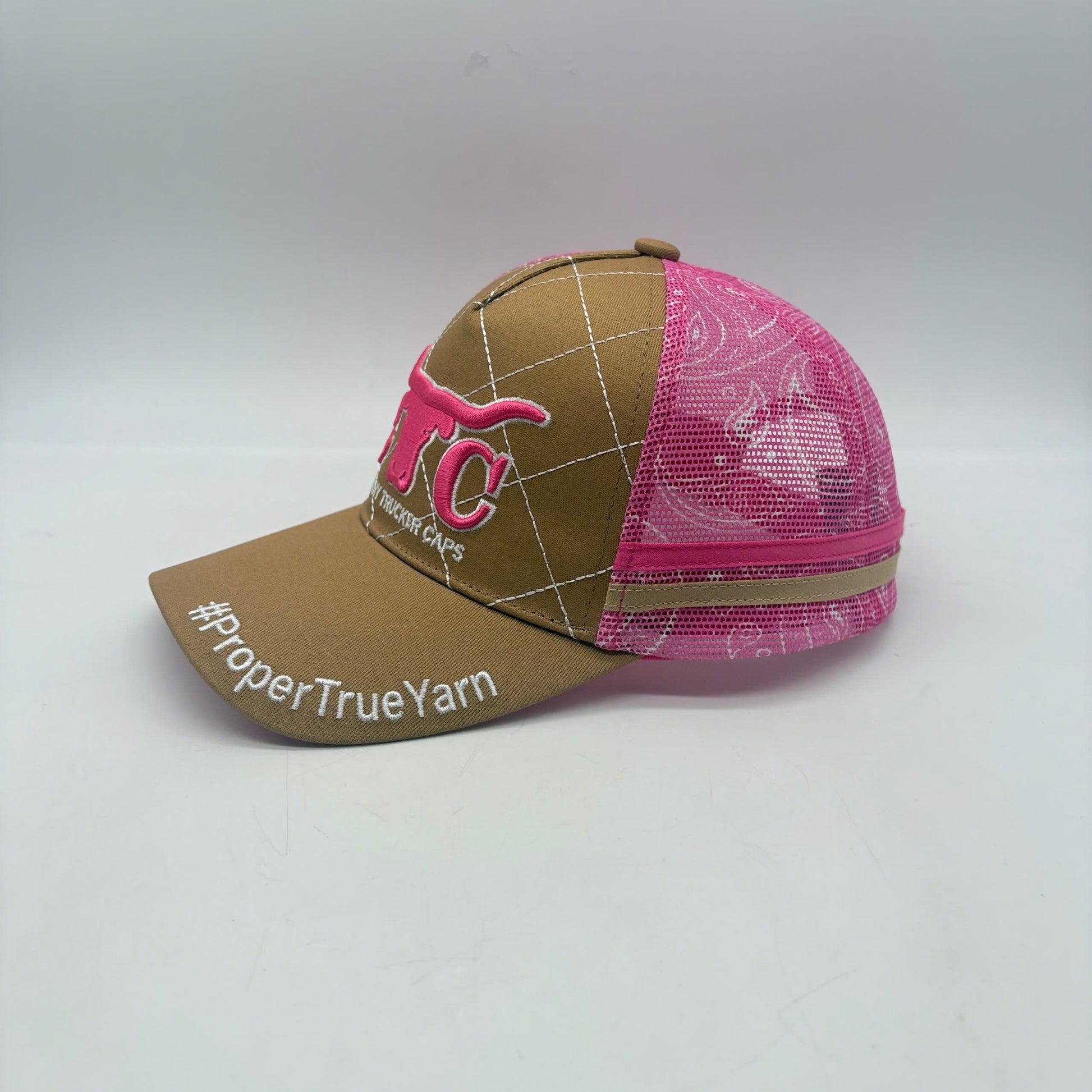 LADIES PAISLEY TRUCKER CAP