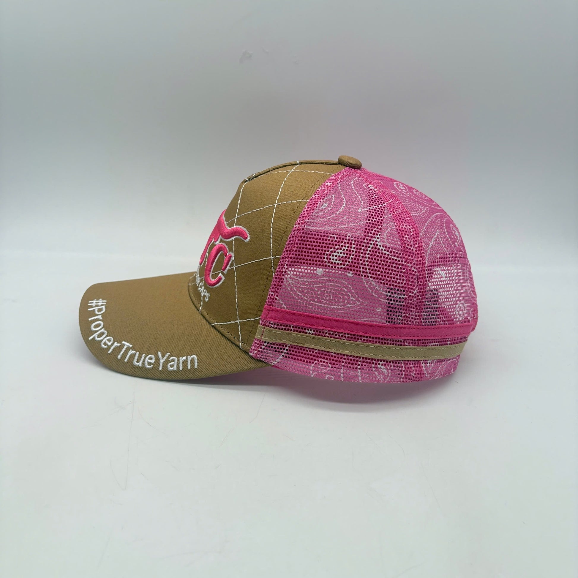 LADIES PAISLEY TRUCKER CAP