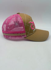 LADIES PAISLEY TRUCKER CAP