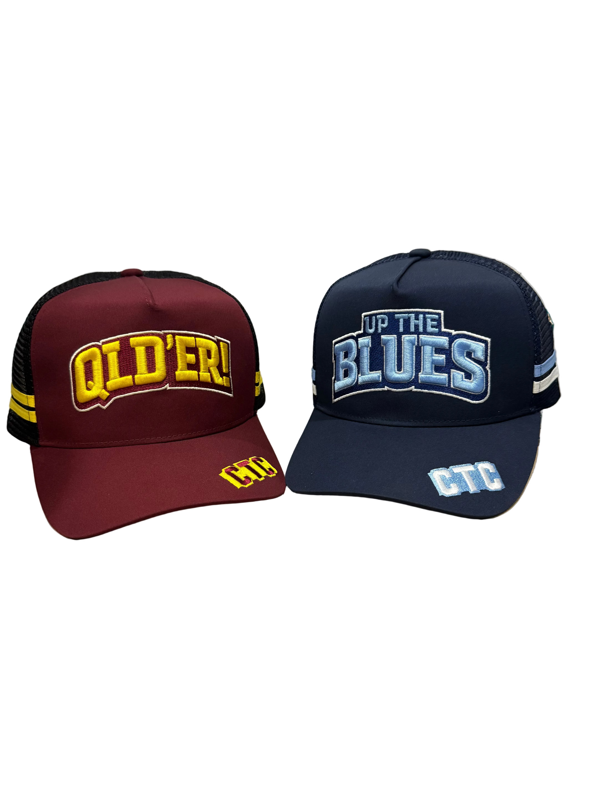 STATE V STATE TRUCKER CAPS (SMALLER SIZE 57CM)