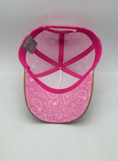 LADIES PAISLEY TRUCKER CAP