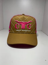 DAMEN PAISLEY TRUCKER CAP