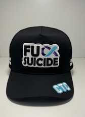 FUCK SUICIDE TRUCKER CAP